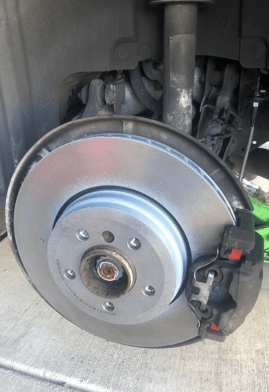 this image shows brake repair in Richmond, VA